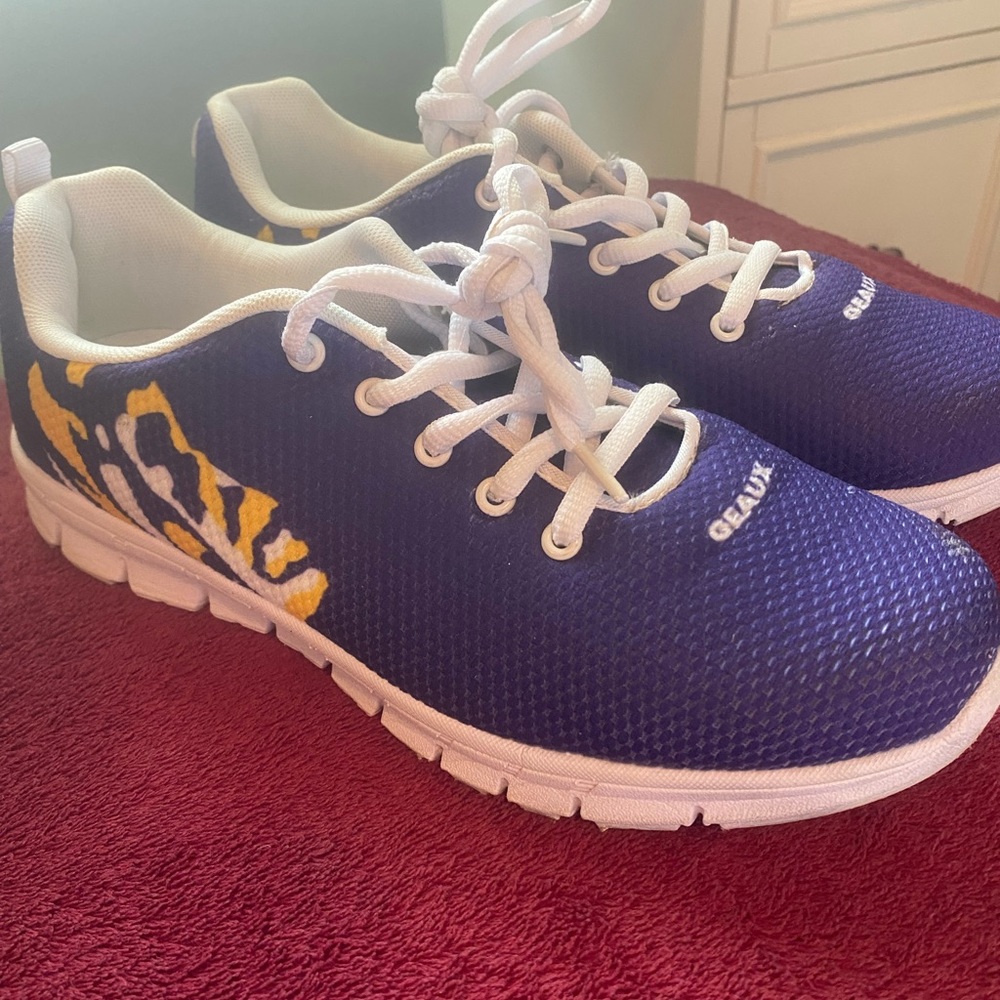 LSU GAME DAY SNEAKERS